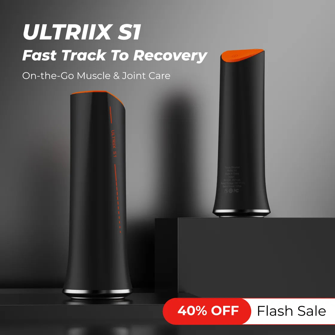 ULTRIIX S1 — Wireless Ultrasonic Massager